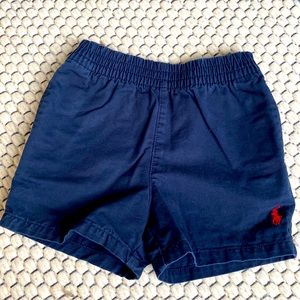 Ralph Lauren Baby Boy Navy Blue Shorts 6M